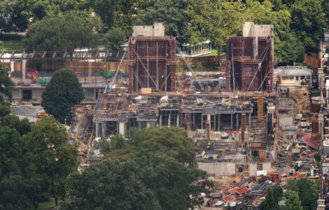 Trump asks Supreme Court to let White House ballroom construction continue during appeal